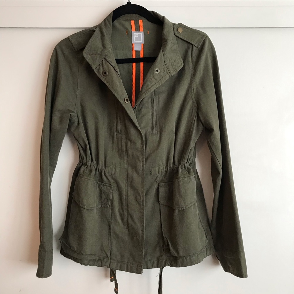 Olive green jacket